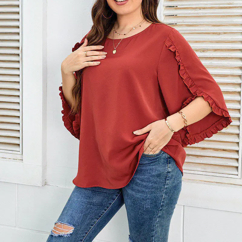 Plus Size Casual Stylish Loose Tops for Women