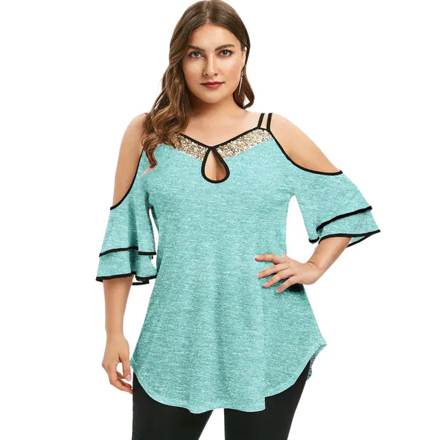 Strapless Casual Plus Size Top for Women