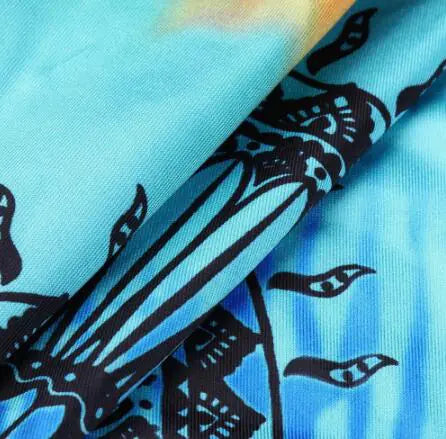 Plus Size Floral Print Long Pants for Women