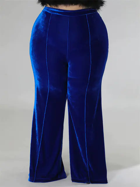 Plus Size Casual Flared Leggings for Women