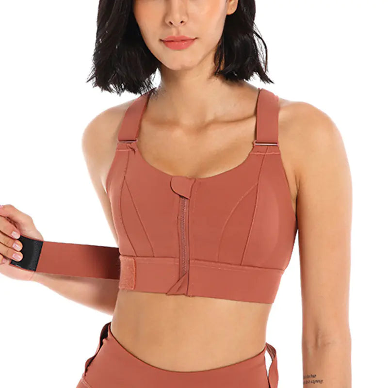 High-Impact Sports Bra for Plus Size Women
