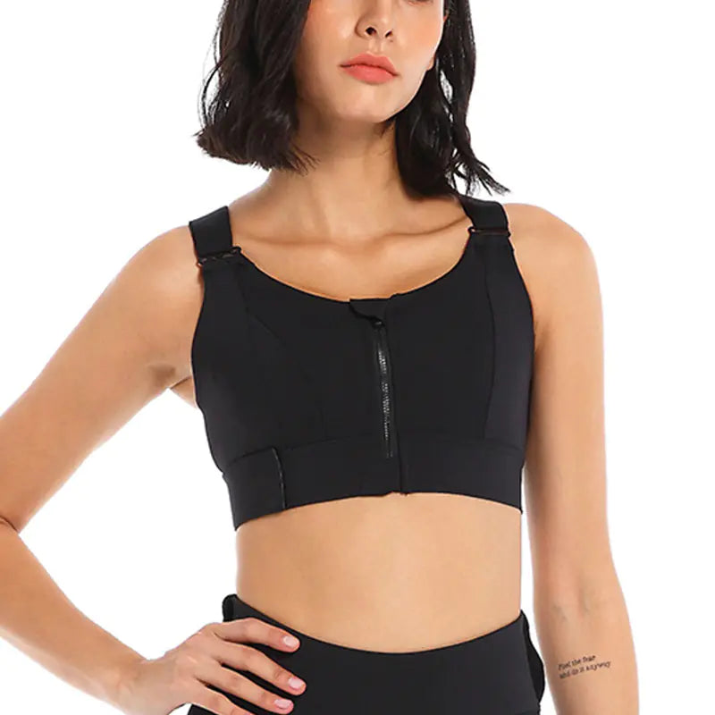 High-Impact Sports Bra for Plus Size Women