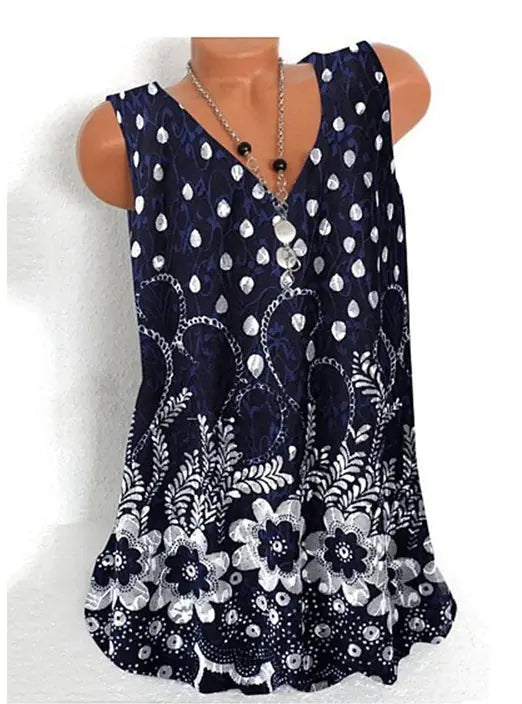 Plus Size Sleeveless Vest for Women