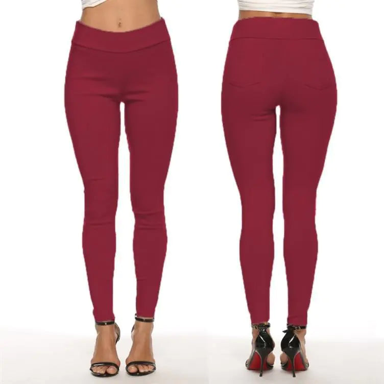 Plus Size Ladies Jeggings Trousers for Women
