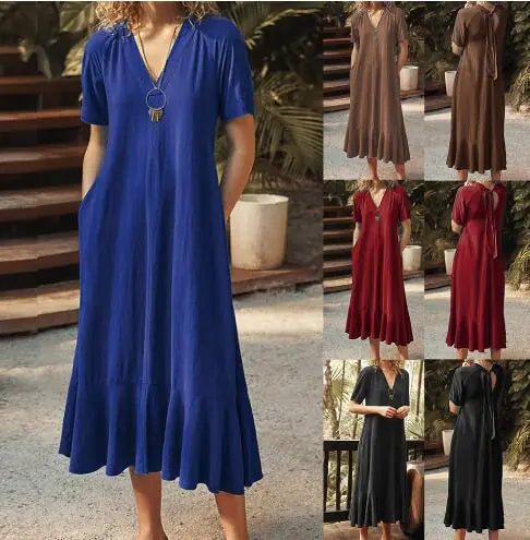 Plus Size Summer Dresses for Women 2XL-9XL Skirt