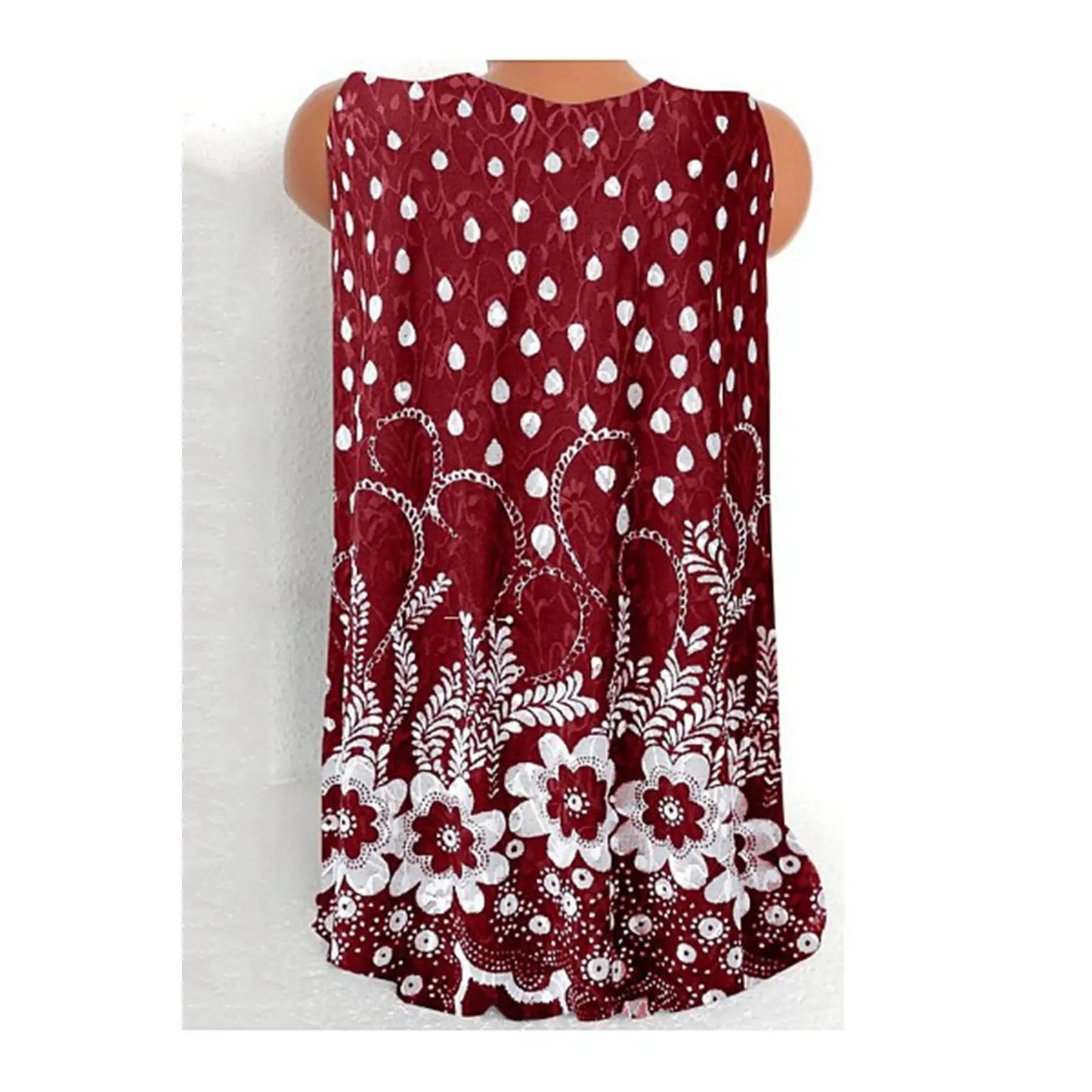 Plus Size Sleeveless Vest for Women