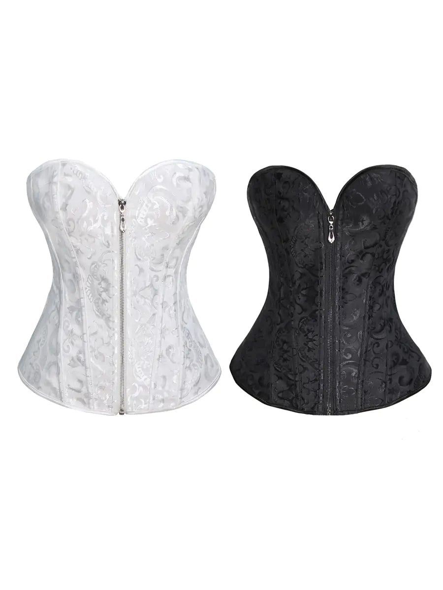 Plus Size Off Shoulder Corset Body Shaper for Women