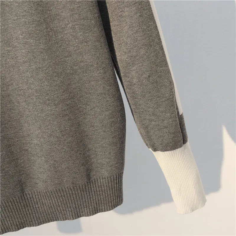 Fashionable Plus Size Sweater Knit Set for Women